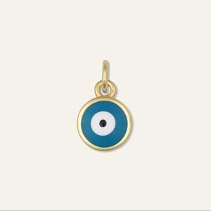 HART Blue Enamel Evil Eye Charm
